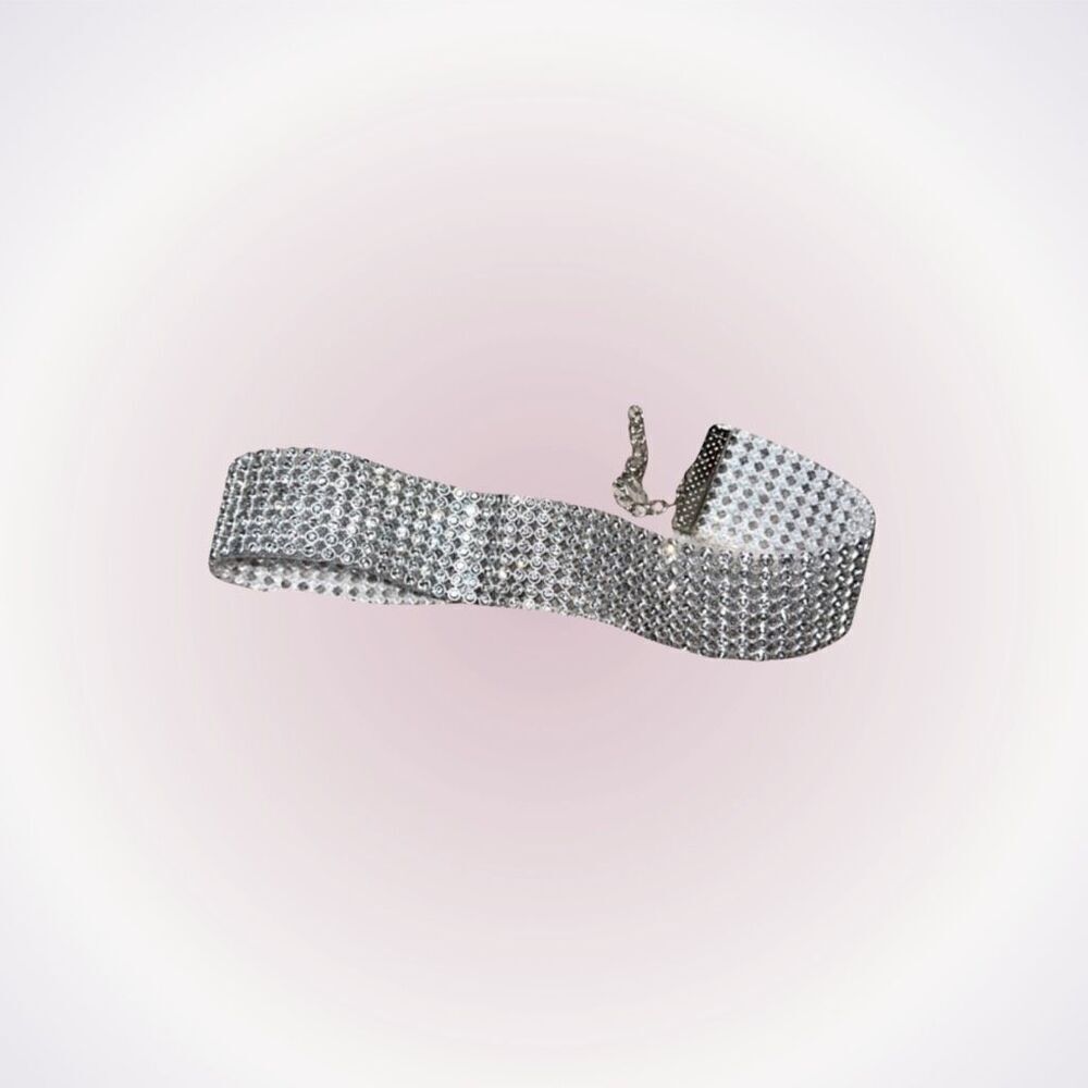 Gemstone thick choker necklace | Sz OS